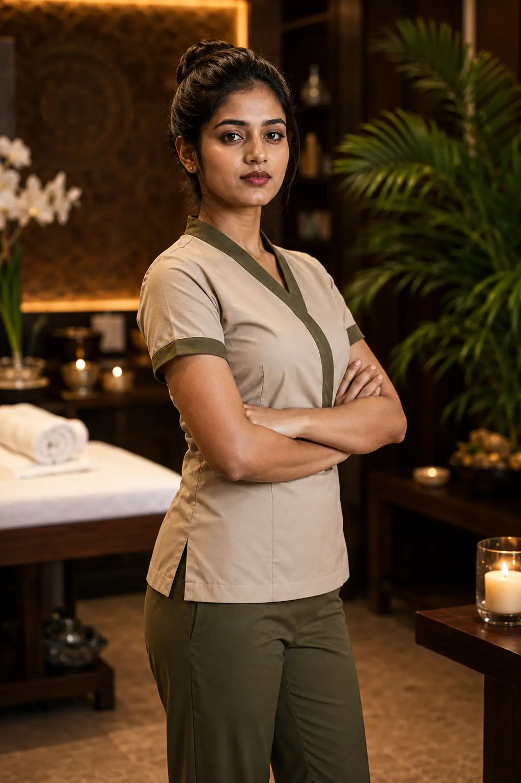 Foot reflexology treatment at Spa Palm Amore in Khar West